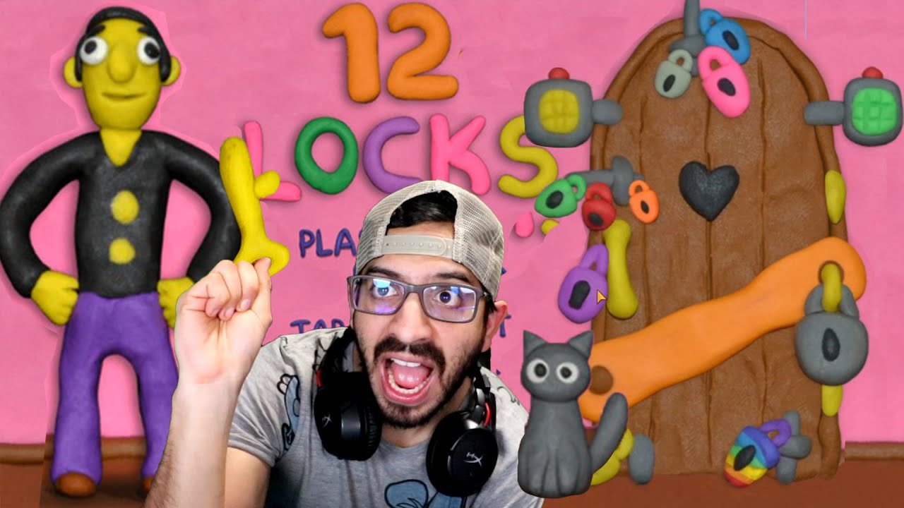 EL SEÑOR PLASTILINA EN PROBLEMAS | 12 LOCKS PLASTICINE ROOM GAMEPLAY | Juegos Luky