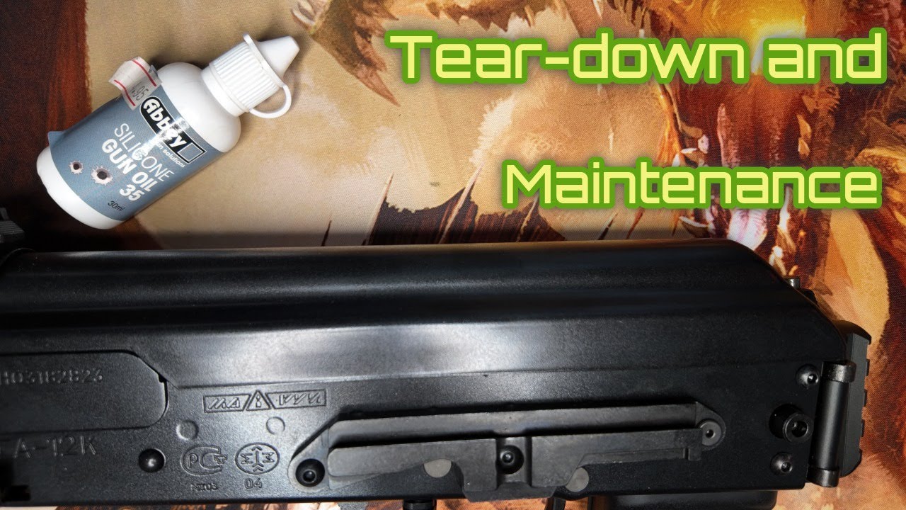 Tm Saiga 12k Teardown and Maintinence : Re-Upload