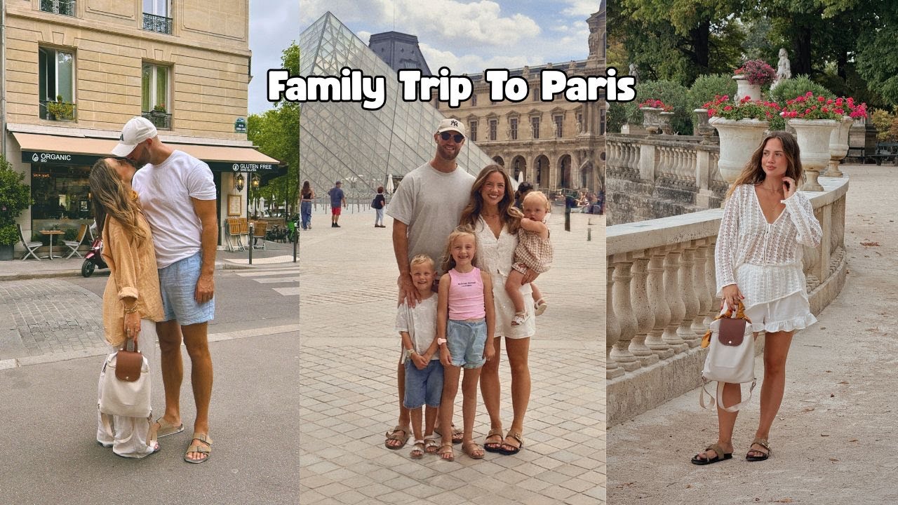 Family Trip To Paris, France | Vlog | Elanna Pecherle
