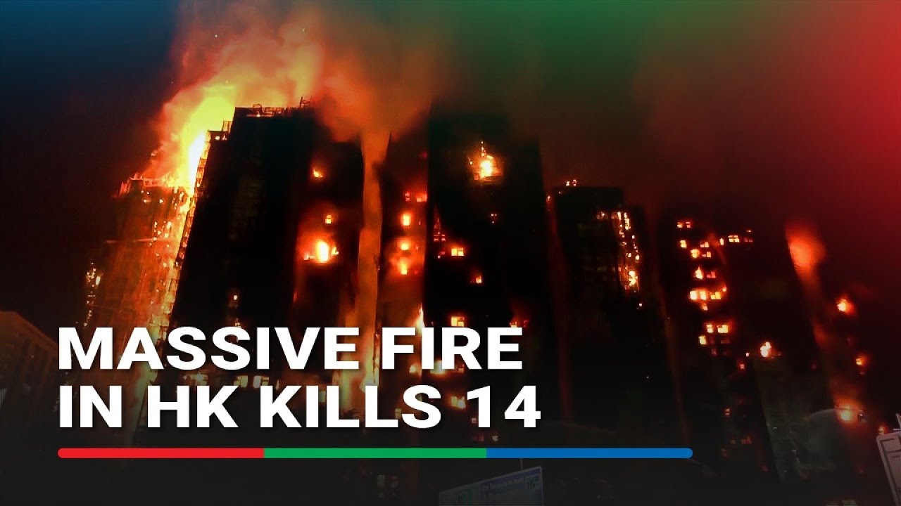 14 dead as massive fire engulfs residential towers in Hong Kong | ABS-CBN News