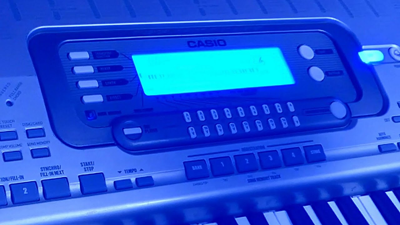 Casio WK3200 и WK3700: Учебное пособие по синтезатору и ритмы