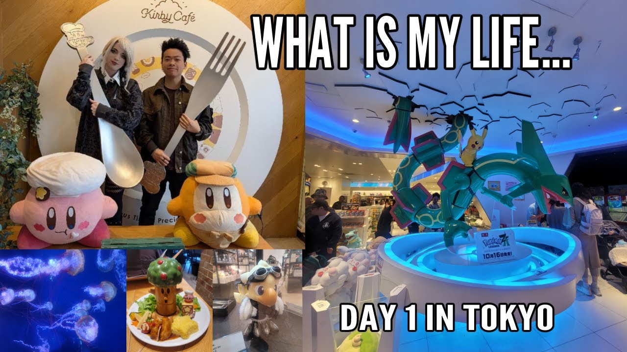 Kirby Cafe, Tokyo Skytree, Sumida Aquarium, Bullet Train Sushi... What Is My Life