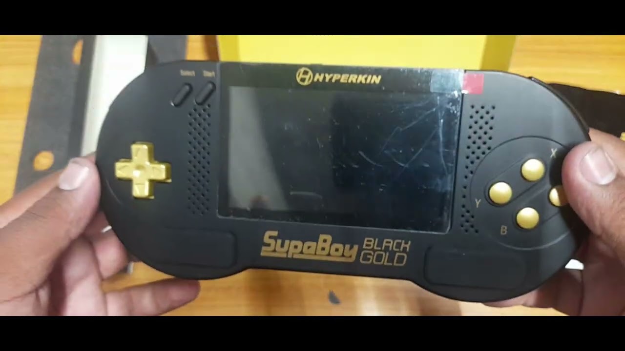 Unboxing De La Supaboy La Super Nintendo Portatil