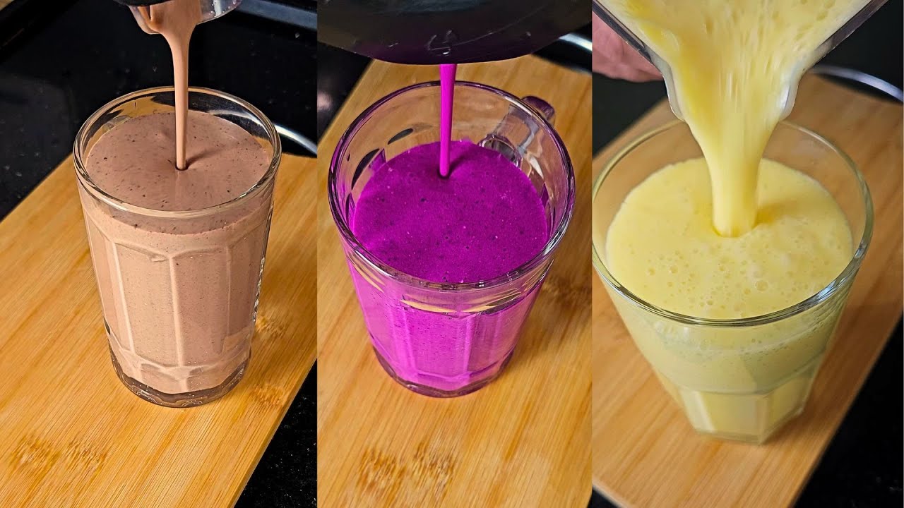 3 Bebidas Refrescantes e Rápidas para Qualquer Momento!