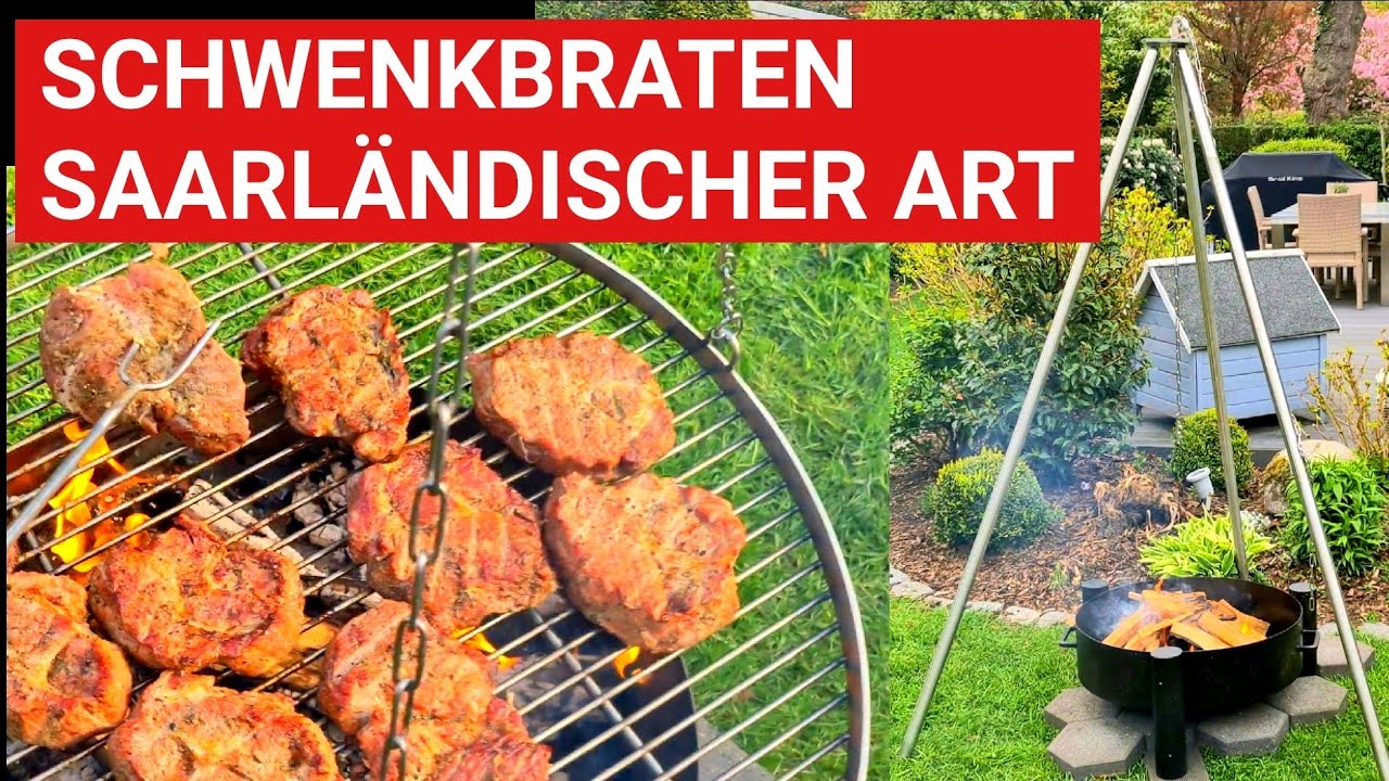 🔥 GRILLBLITZ: Original Schwenkbraten saarländischer Art, Idar-Obersteiner Schwenker, Schwenksteak
