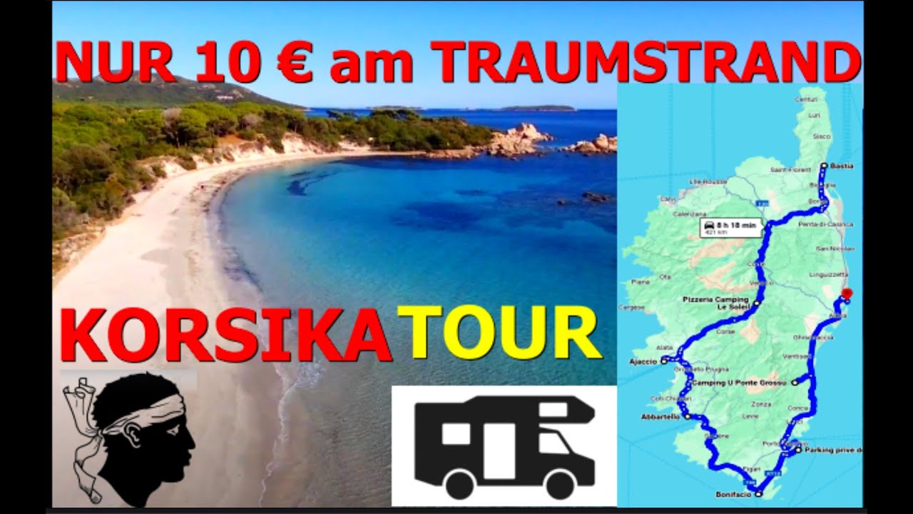❤️Traumhafte PIRATENSTADT🏰bei NACHT👍Toller 10 €🚐STELLPLATZ  am⛵MEER🌊PORTO VECCHIO mit Hund🏝️KORSIKA👍