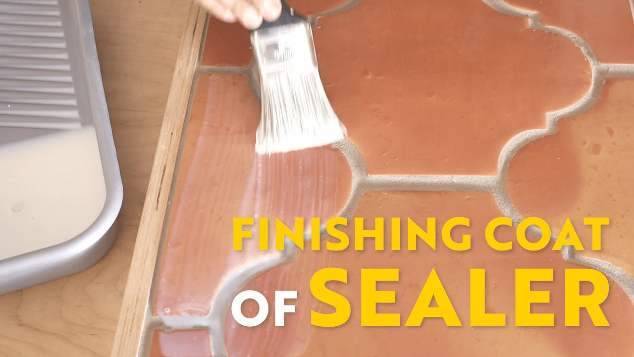 How to Apply Finishing Coat of Sealer to your Saltillo Tile | Tile 101 by Clay Imports