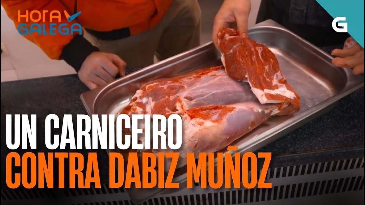 Un carniceiro de Ribadavia DESMENTE o cociñeiro DABIZ MUÑOZ | HORA GALEGA