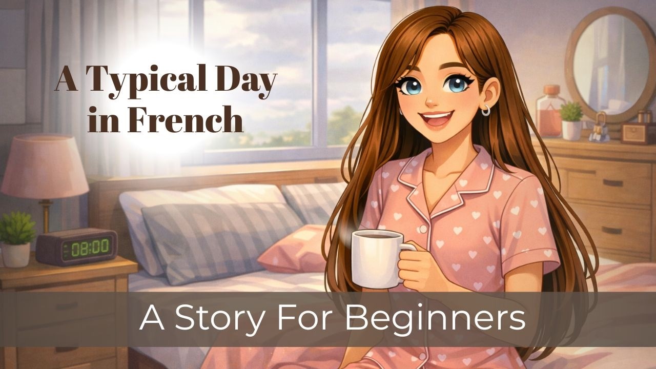 A Typical Day in French | 5-Min Listening for Beginners (A1-A2)