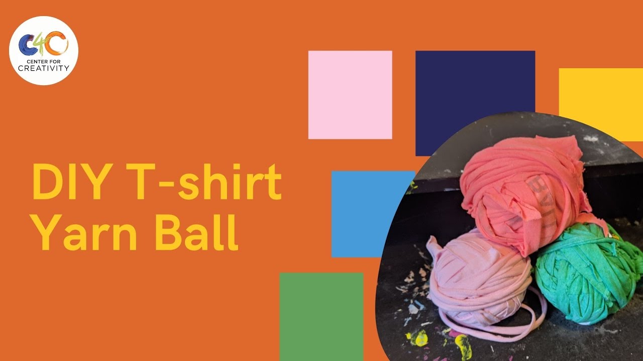 T-shirt to Yarn Ball