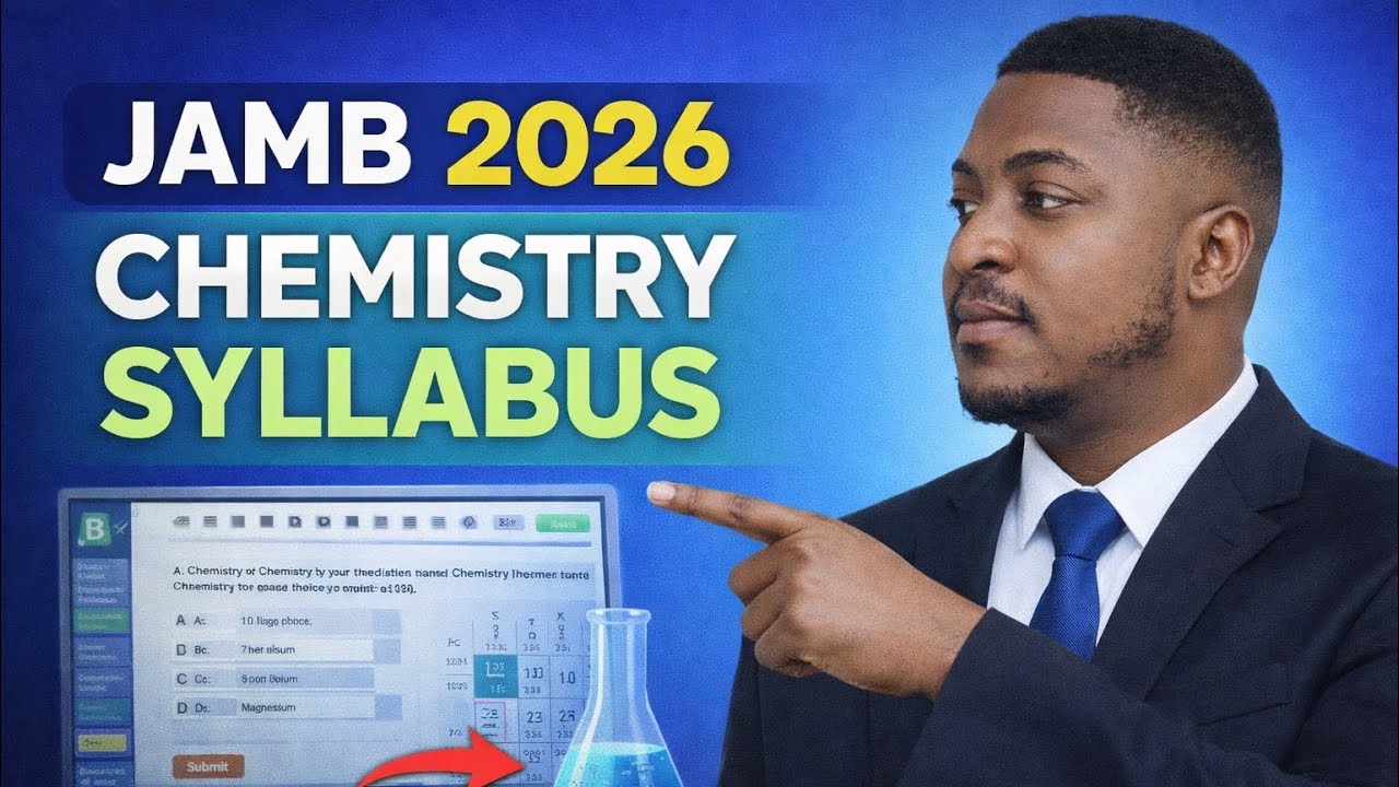 Полная программа экзамена JAMB 2026 по химии | Наиболее часто повторяющиеся темы, которые необход...