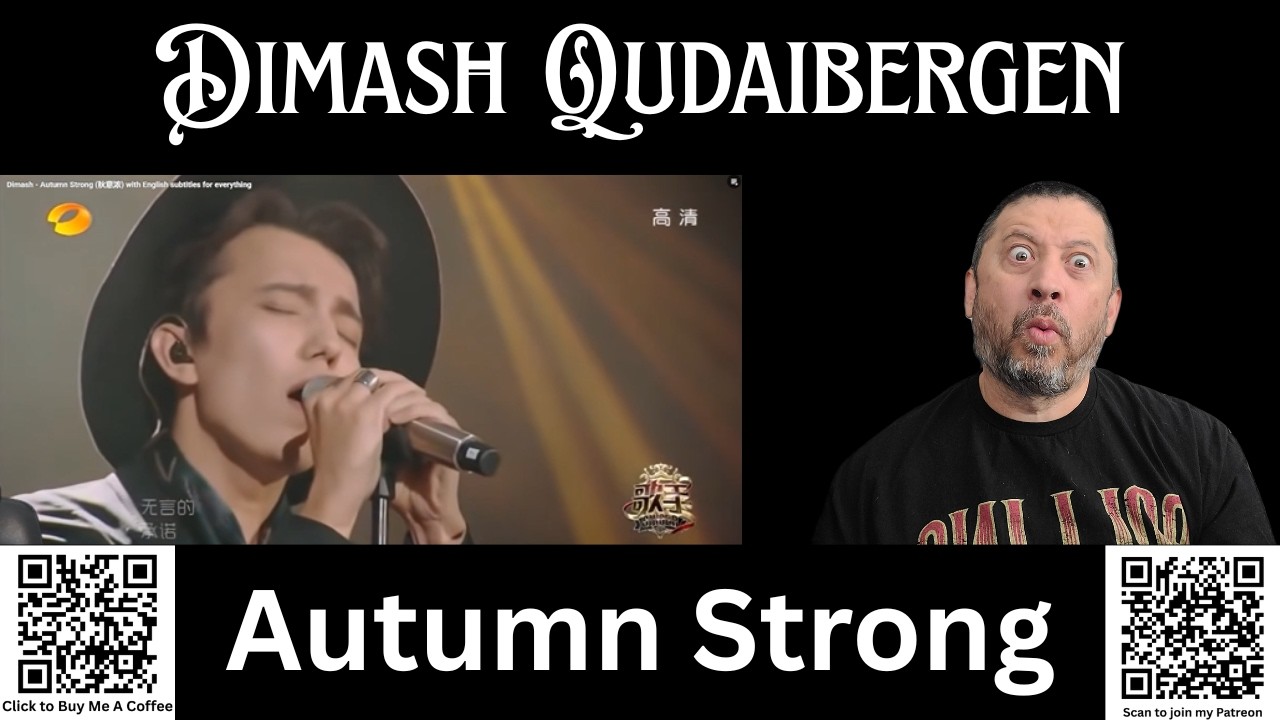 First Time Reaction - Dimash Qudaibergen - Autumn Strong | LIVE Chinese TV Show Singer