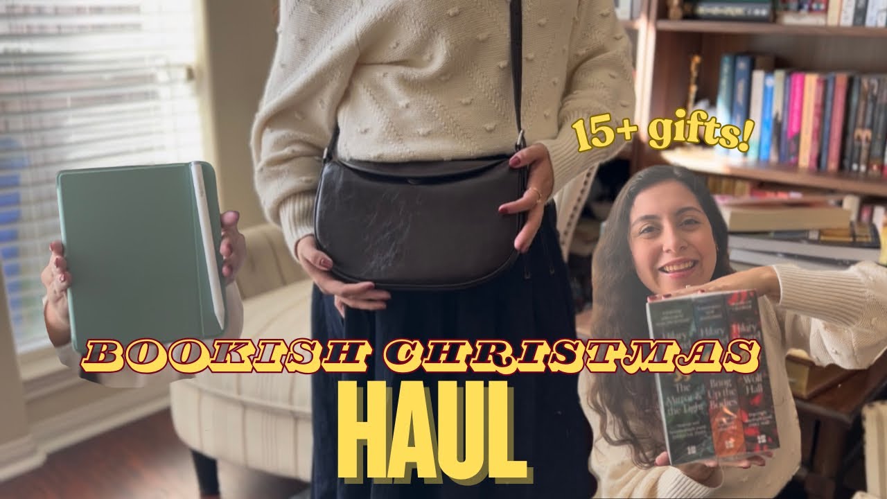 Bookish Christmas Haul | 15+ gifts!!!