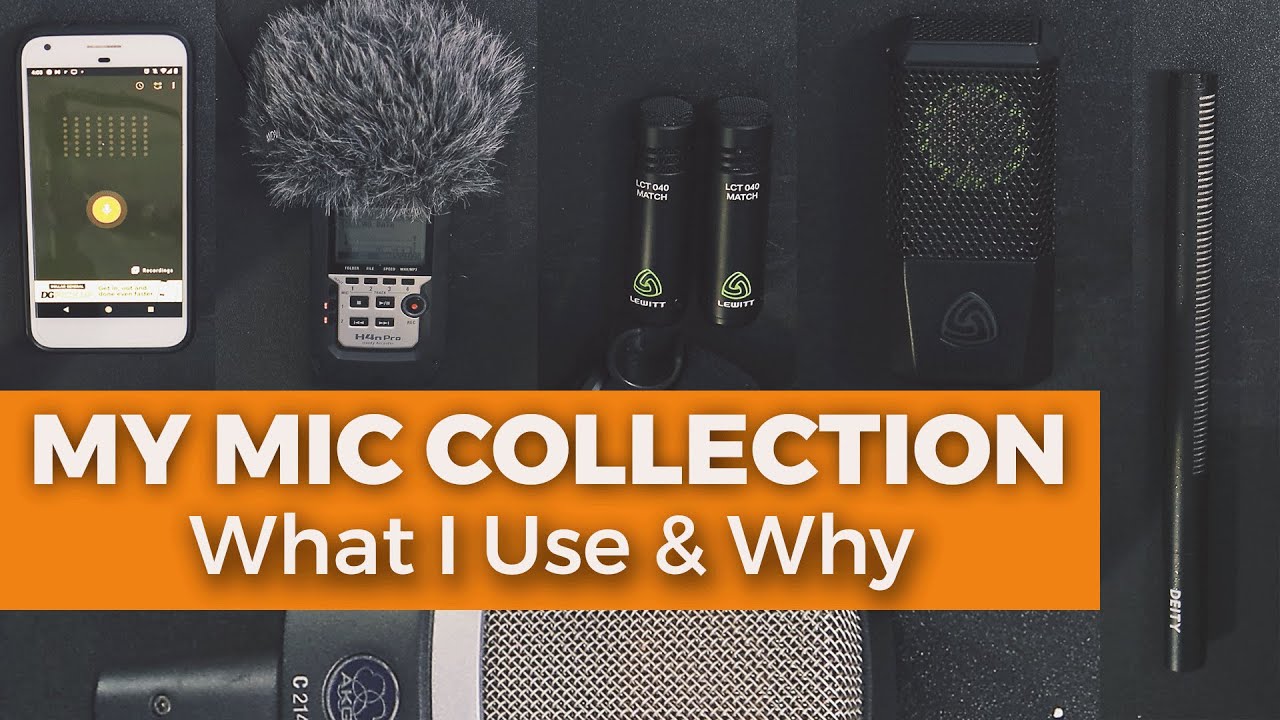 What Microphones Do You Need? 🎙| Sound Design and Field Recording