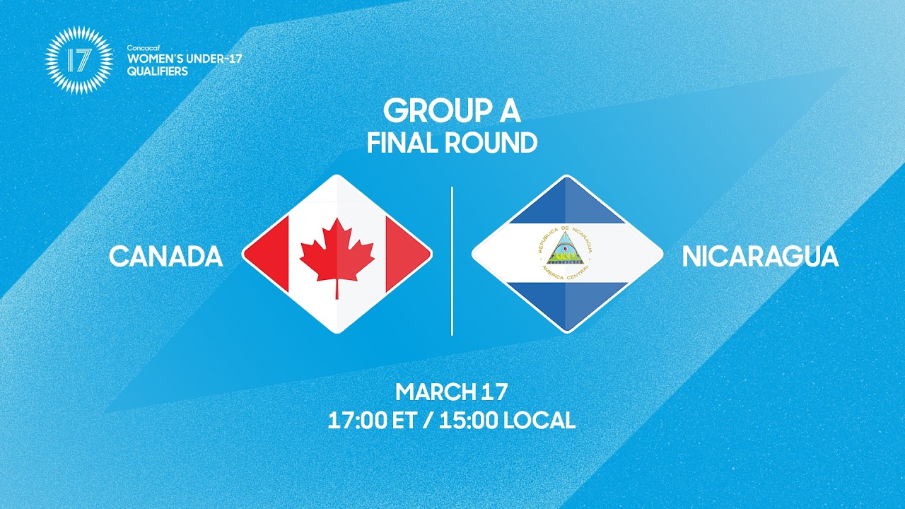 Canada vs Nicaragua | 2026 Concacaf Women's U-17 Qualifiers