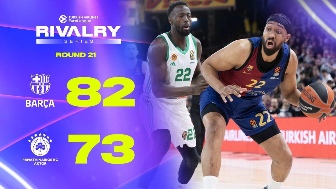 Golden Quarter: 29 Points of FIRE | FC Barcelona - Panathinaikos | BASKETBALL HIGHLIGHTS R21 2024-25
