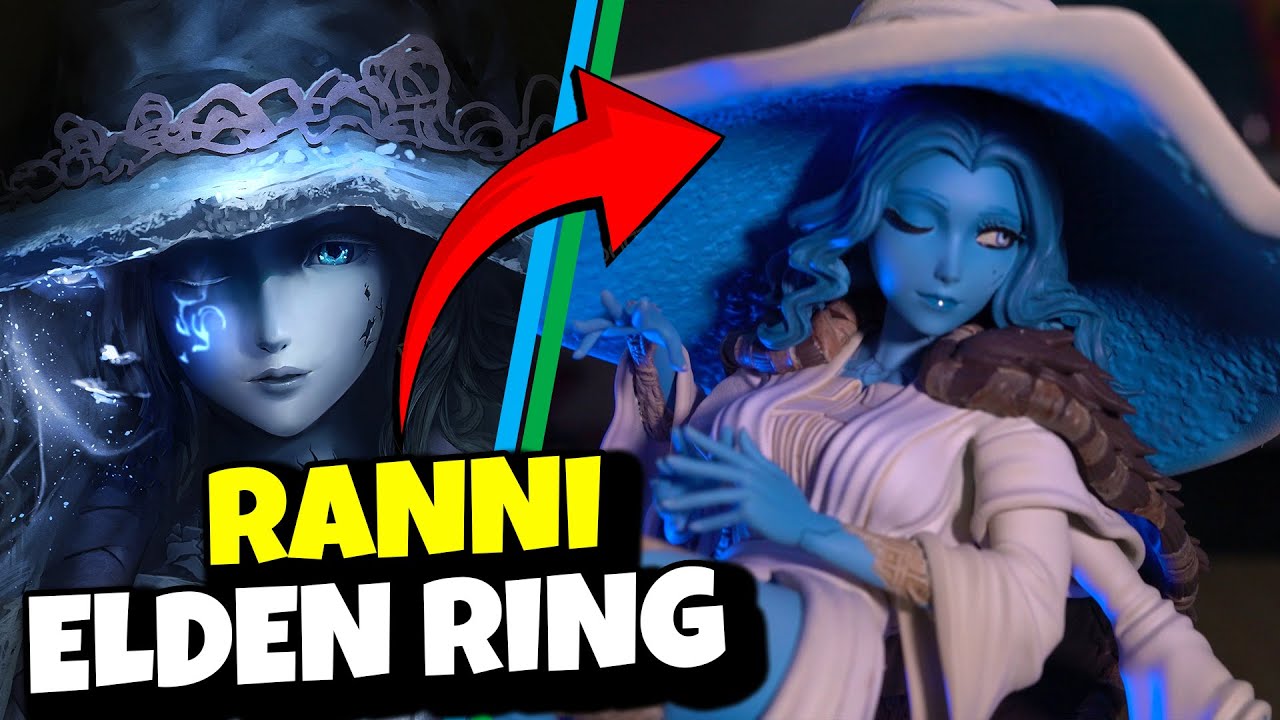 Ranni The Witch | Elden Ring 3D Print Figure & Paint
