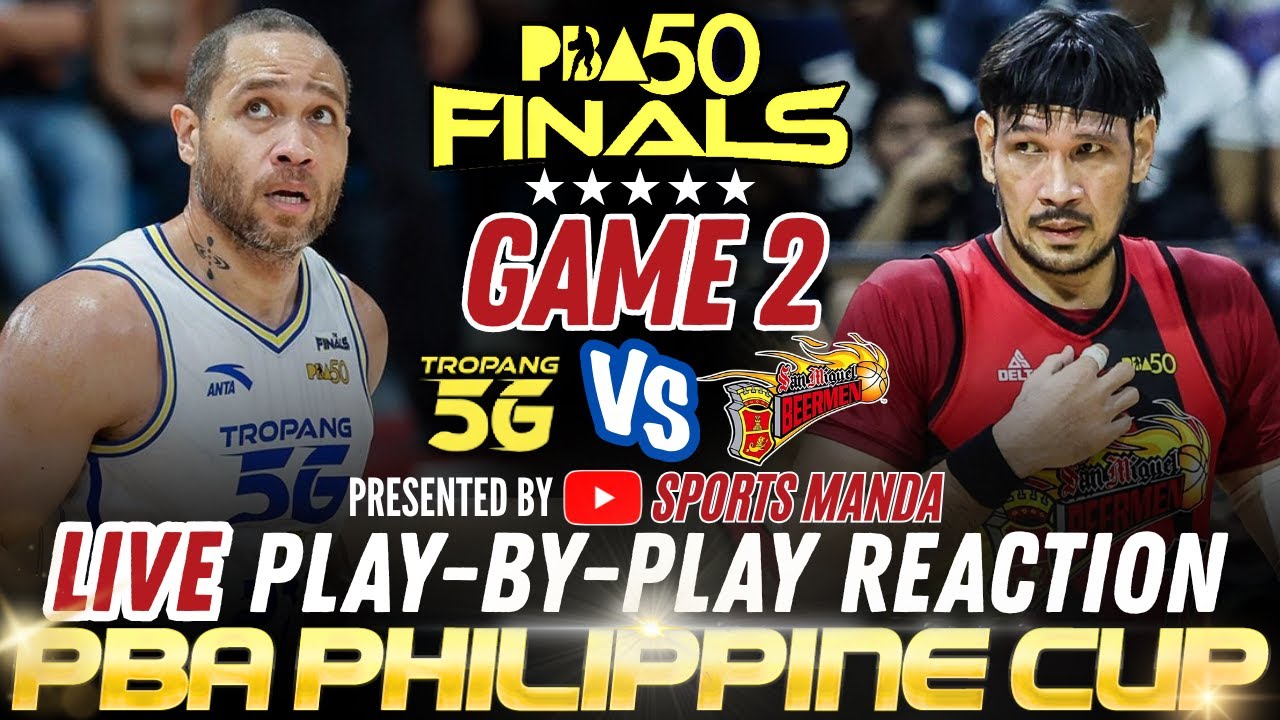 🔴TNT VS SMB │ LIVE GAME 2 of the FINALS - 2026 PBA PHILIPPINE CUP Play-by-Play Reaction & Scoreboard