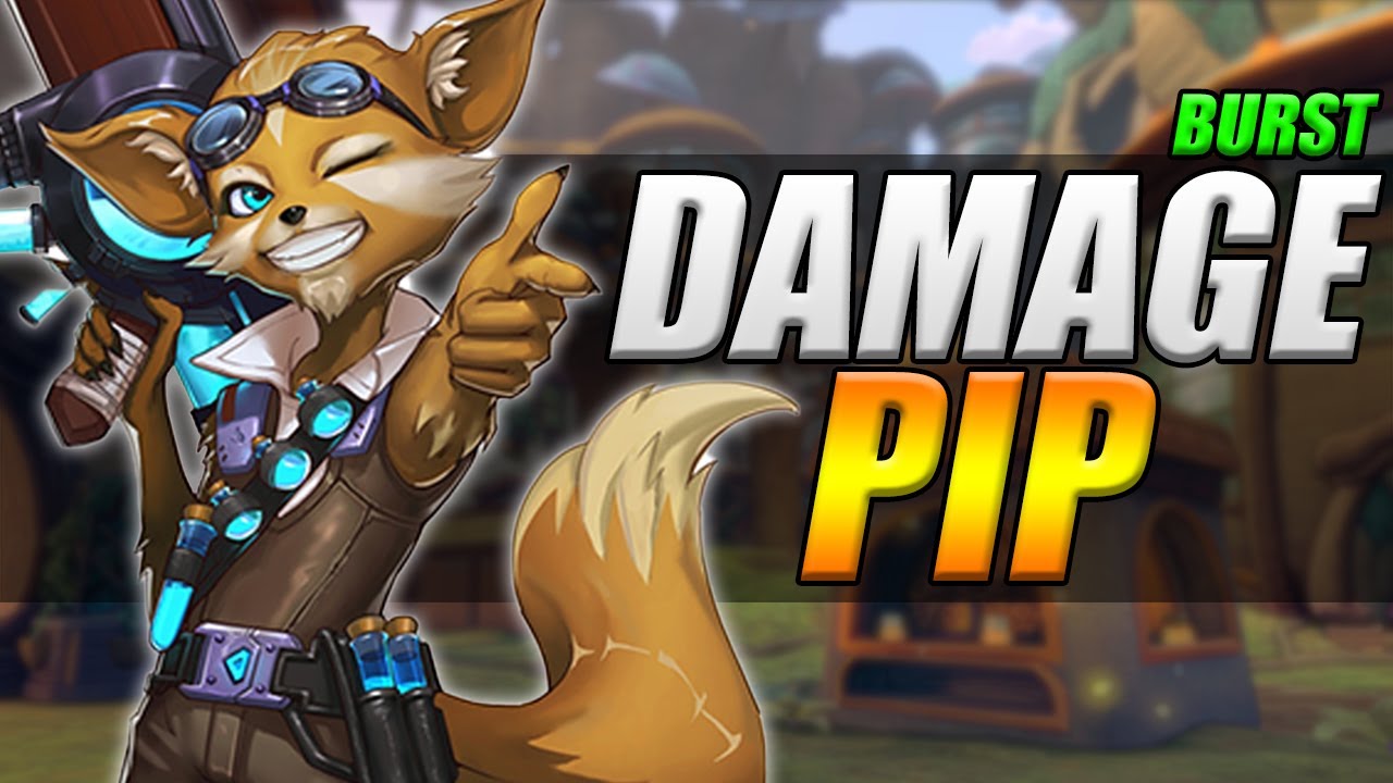 Is PIP The Best SUPPORT DAMAGE? | Paladins