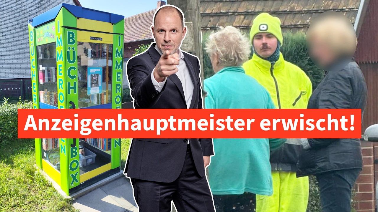 Der Anzeigenhauptmeister ist der Bücherdieb von Boblitz | Anwalt Christian Solmecke