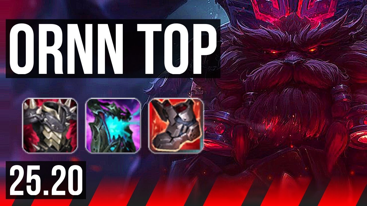 ORNN vs URGOT (TOP) | EUW Grandmaster | 25.20