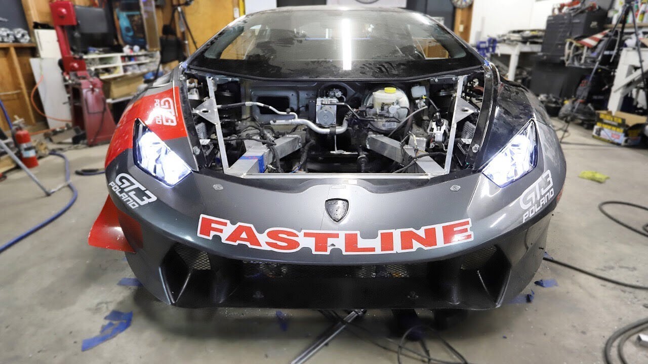 Building a Tube Frame Front End for the Huracan