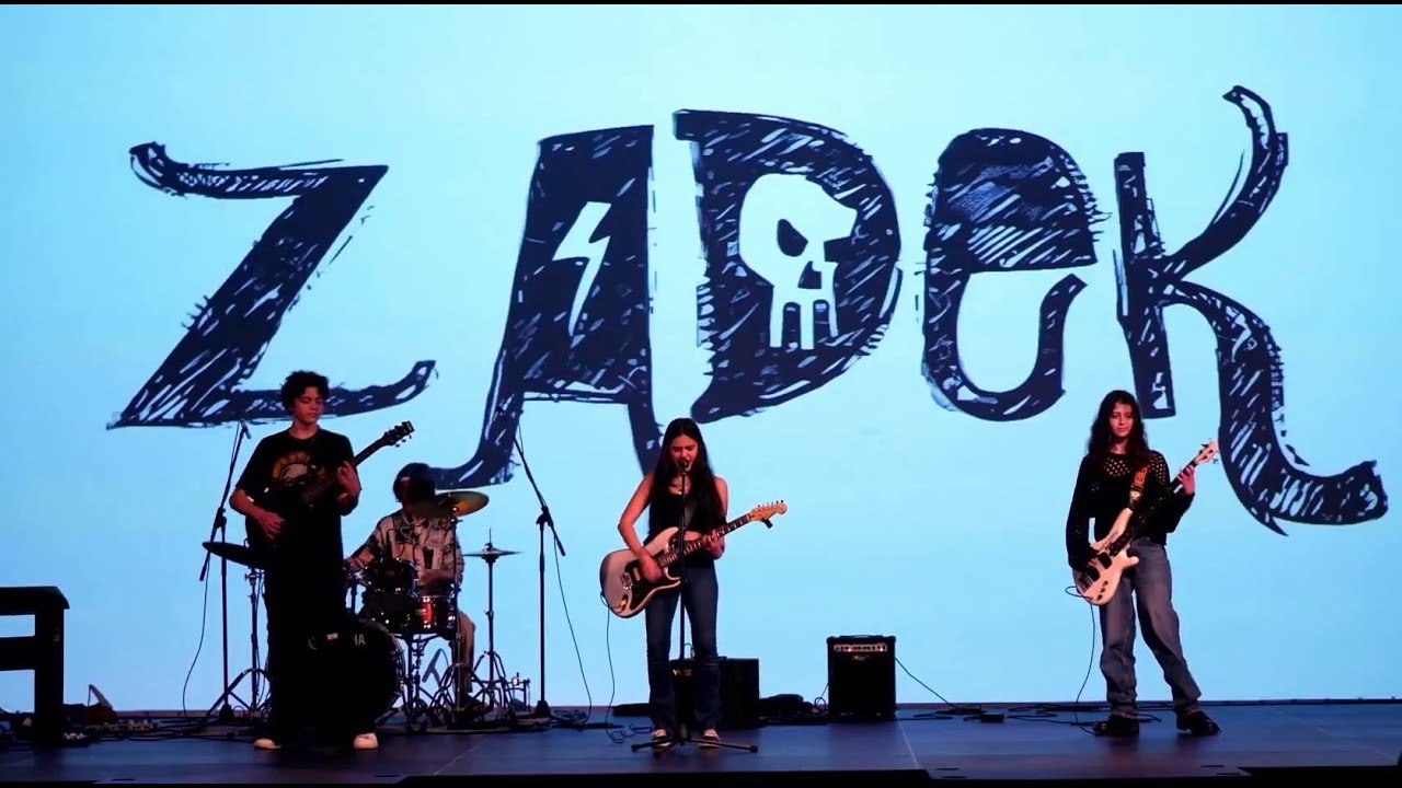 Група Zadek-You give love a bad name /cover/, годишен концерт Софийска математическа гимназия,2025г.