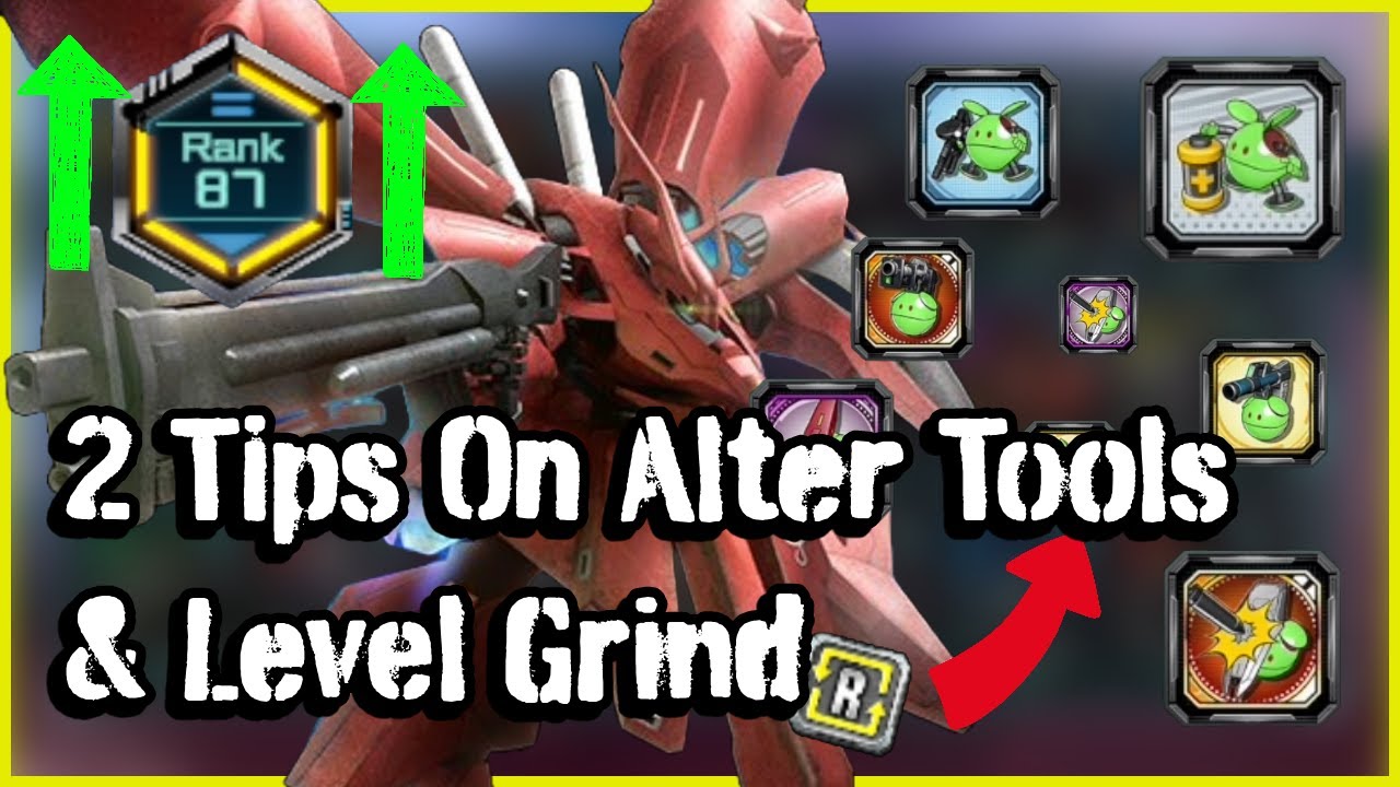 2 Tips On More Alter Tools & Player Level Grinding (Gundam UC Engage)