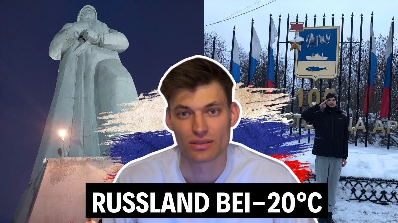 Ich bin in die ARKTISCHE Hauptstadt RUSSLANDS gereist 🇷🇺