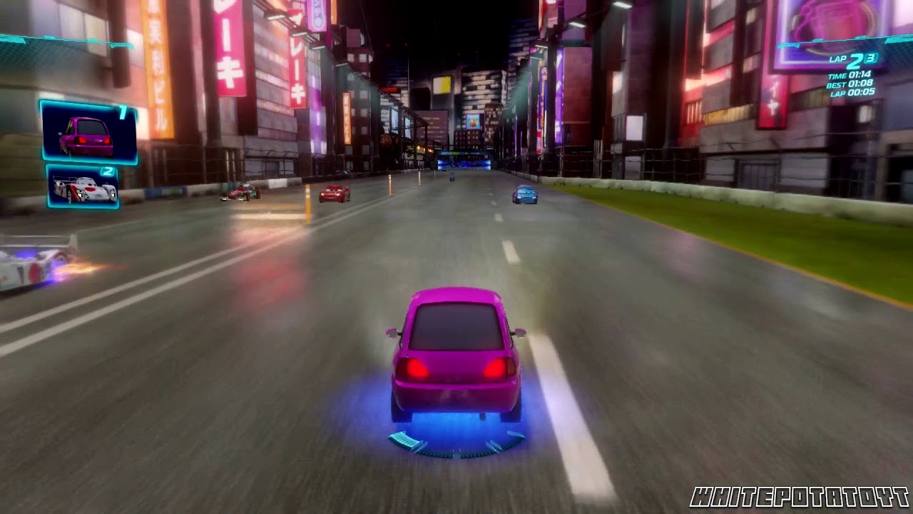 Cars 2: The Video Game | Chuki - Ginza Sprint! | WhitePotatoYT!