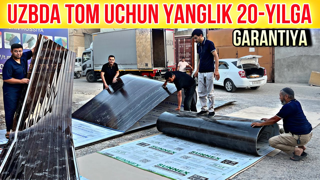 UZBDA YANGLIK 20-YILGA GARATIYA  / ENDI TOMGA SHIFER SHART EMAS