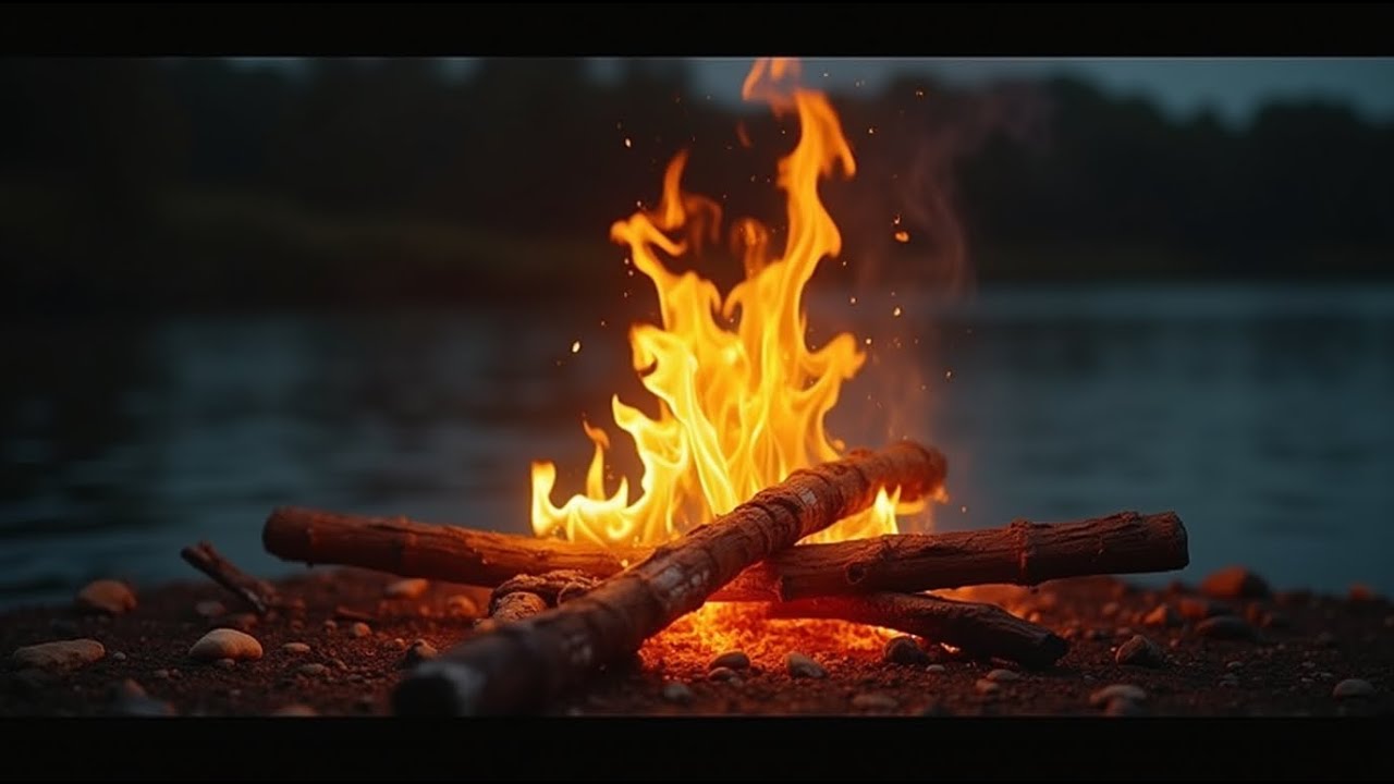 Fireplace Ambience for Meditation and Rest