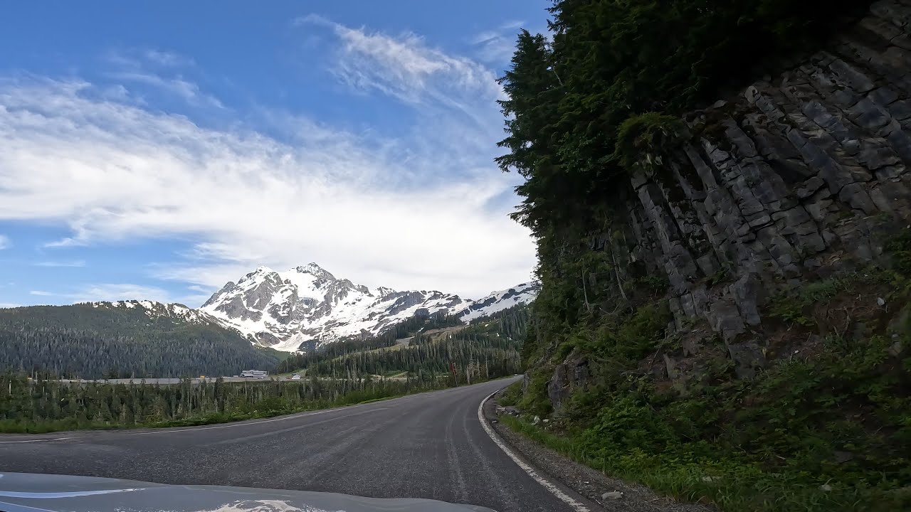 [4K] WA 542 Mount Baker Highway, WA, July 2022
