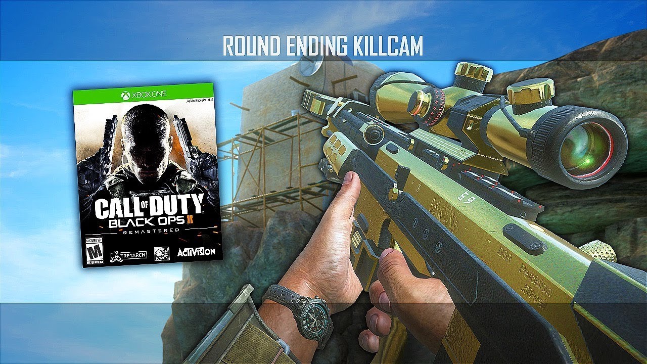 HITTING TRICKSHOTS ON BLACK OPS 2 REMASTERED! (BO2 Plutonium w/ 17 KILLCAMS!)