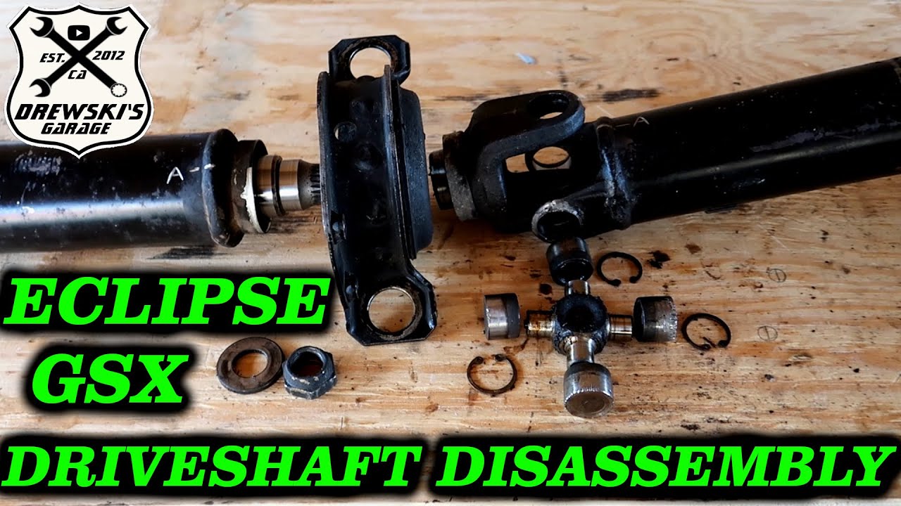 Evoclipse Build EP13: Eclipse GSX Driveshaft Rebuild: Disassembly