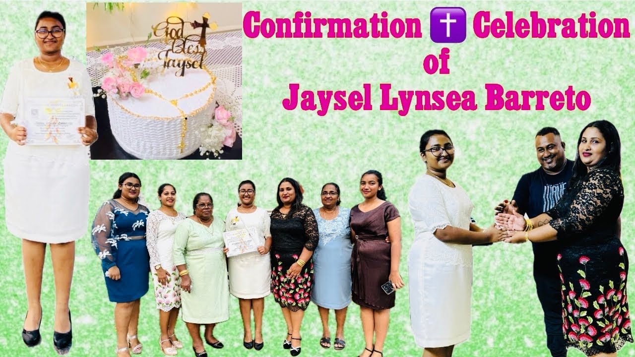 ✨Confirmation of Jaysel Lynsea Barreto✨ #goanvlogger #konkanivlog #confirmation #goan #goa #vlogger