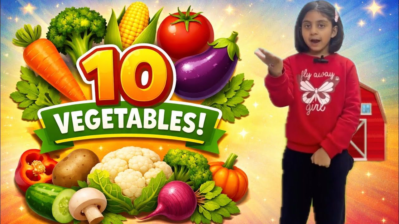 Learning Vegetables for Kids | Fun & Easy with My Daughter
