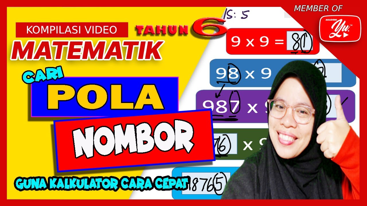 MATEMATIK | TAHUN 6 | POLA NOMBOR