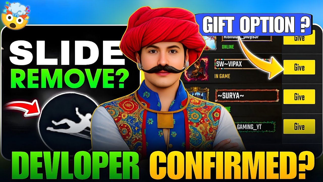 ScarFall 2.0 😱 Slide Remove? Gift Option Update? | Developer Confirmed!
