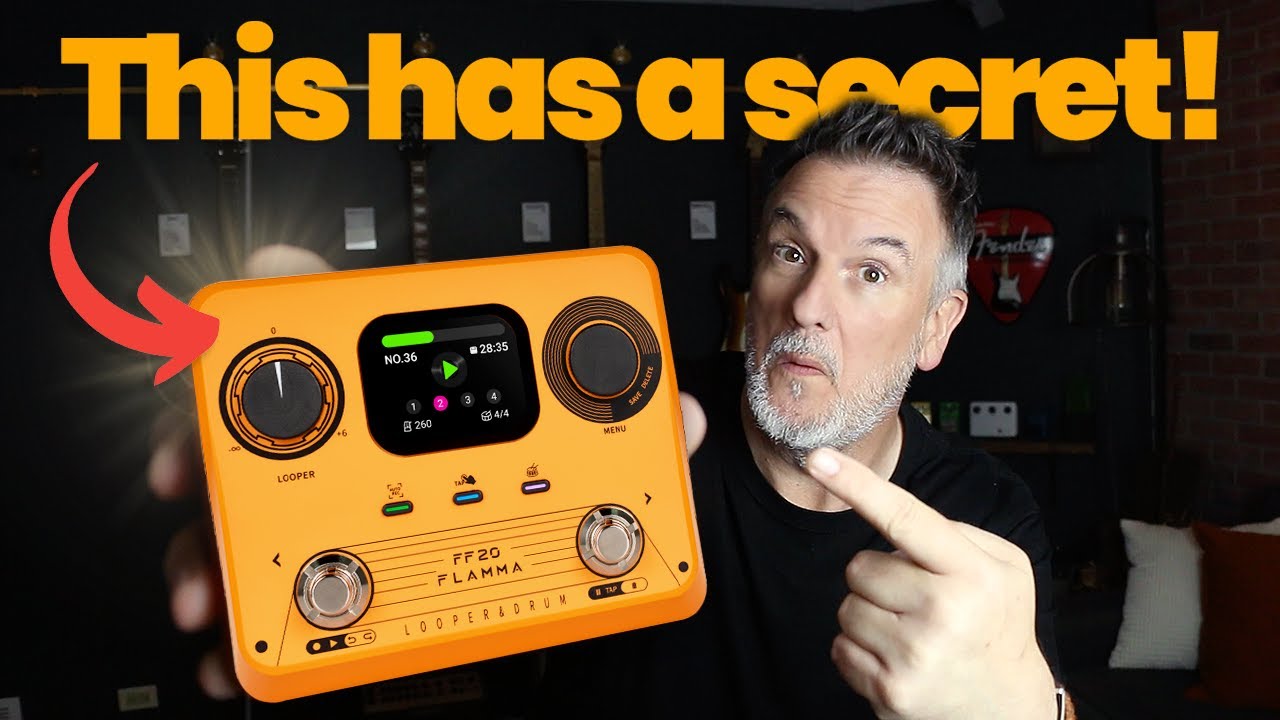 Flamma FF20 Drum and Looper pedal | It has a secret though!