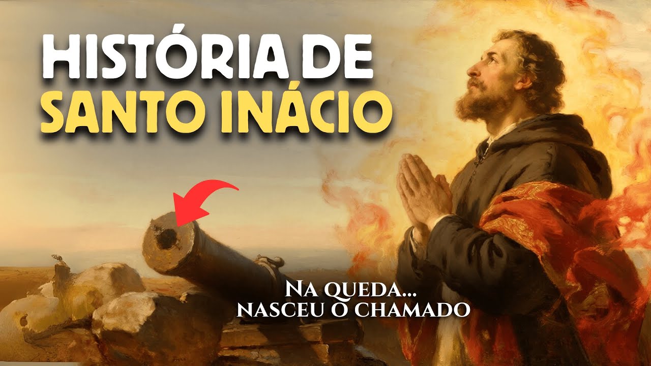 QUEM FOI SANTO INÁCIO? Sonhava com glória... até cair ferido por Deus | História de Vida dos Santos