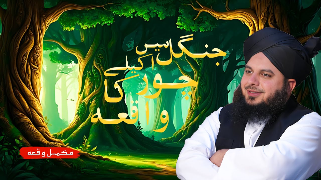 Jungle Mein Akele Chor Ka Waqia | Full Waqia Ajmal Raza  | 2026 #ajmalrazaqadri #bayarearealestate