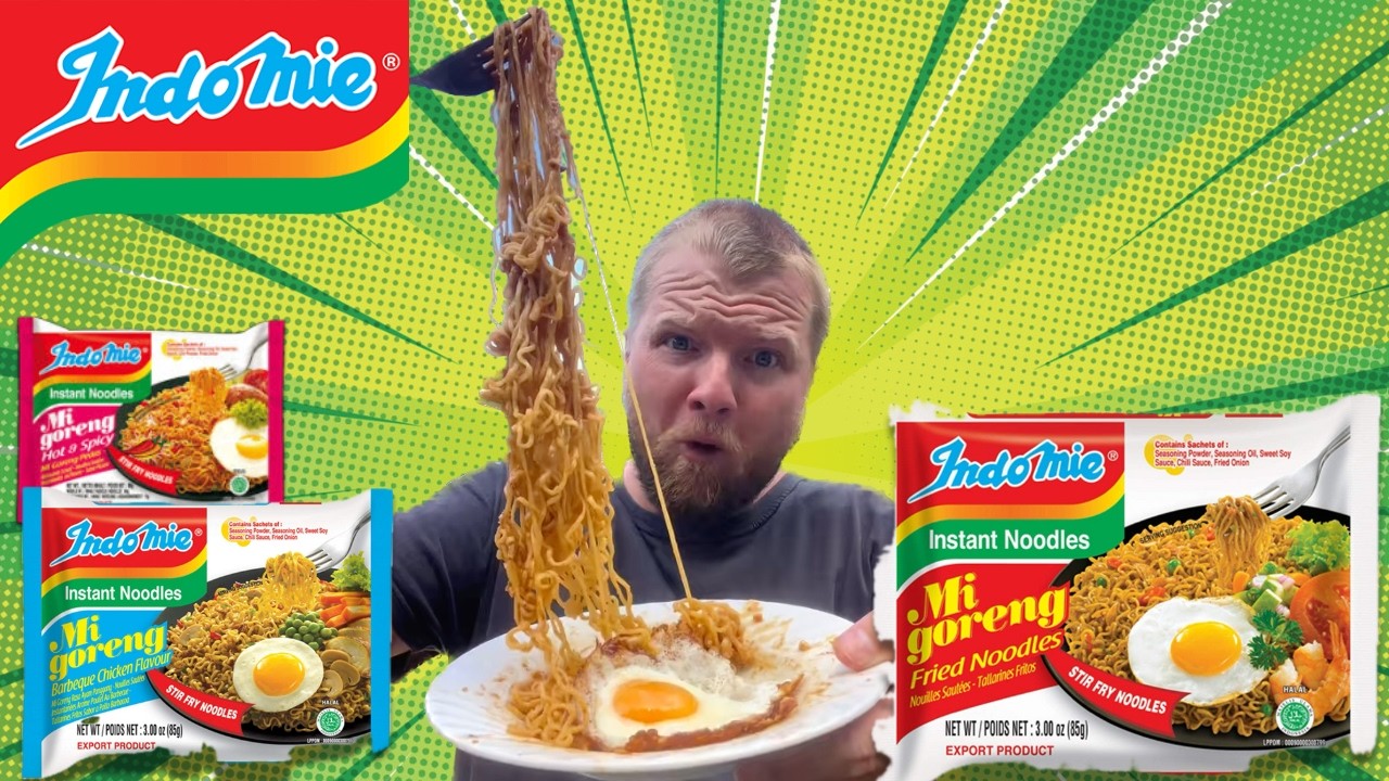 Trying ALL 60 Flavours of INDOMIE | Quest for the Best - Part 1