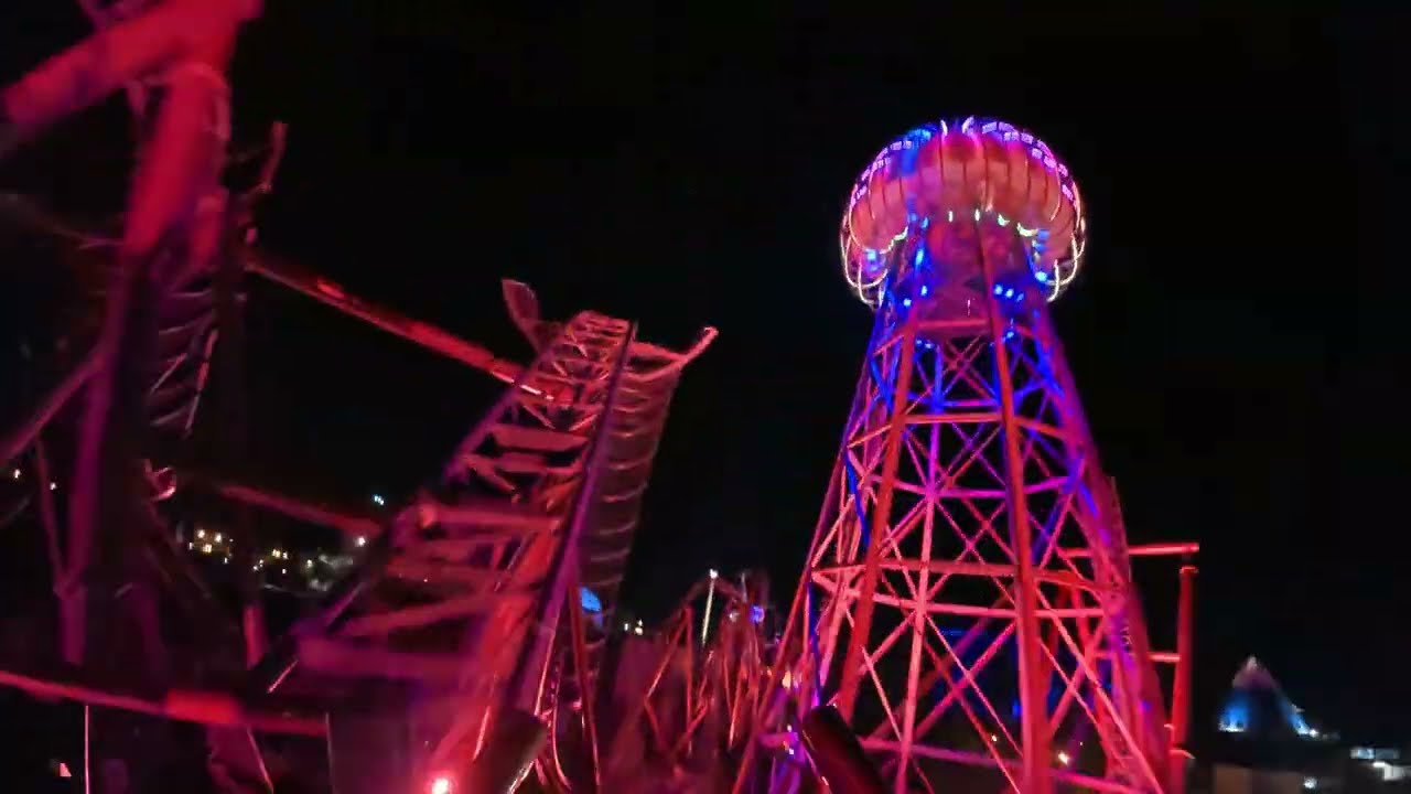Europa Park Voltron Nevera FRONT ROW NIGHT RIDE Season Opening 2025