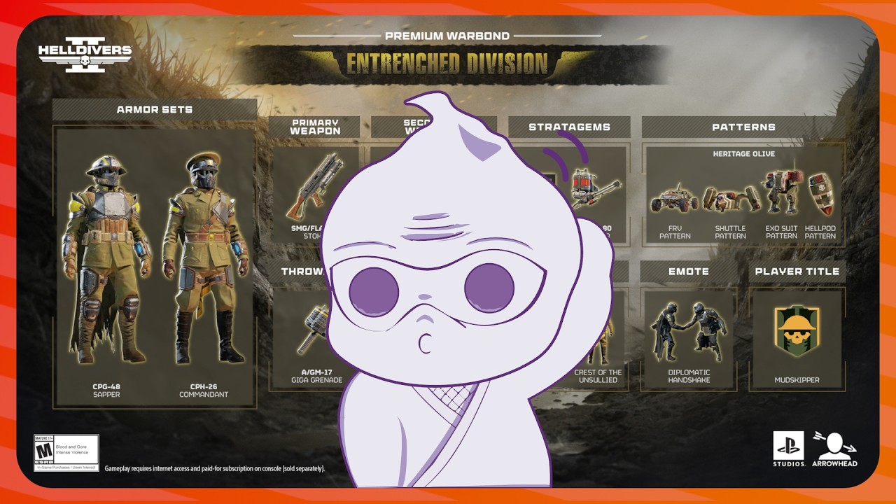The Entrenched Division Warbond Doesn't Make Sense In  Helldivers 2