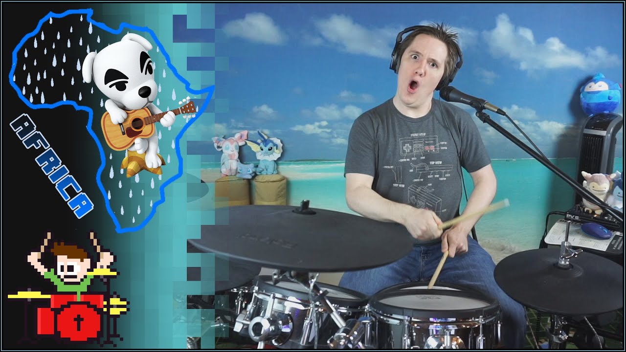 Africa By Toto But Its Sung By K.K. Slider On Drums!