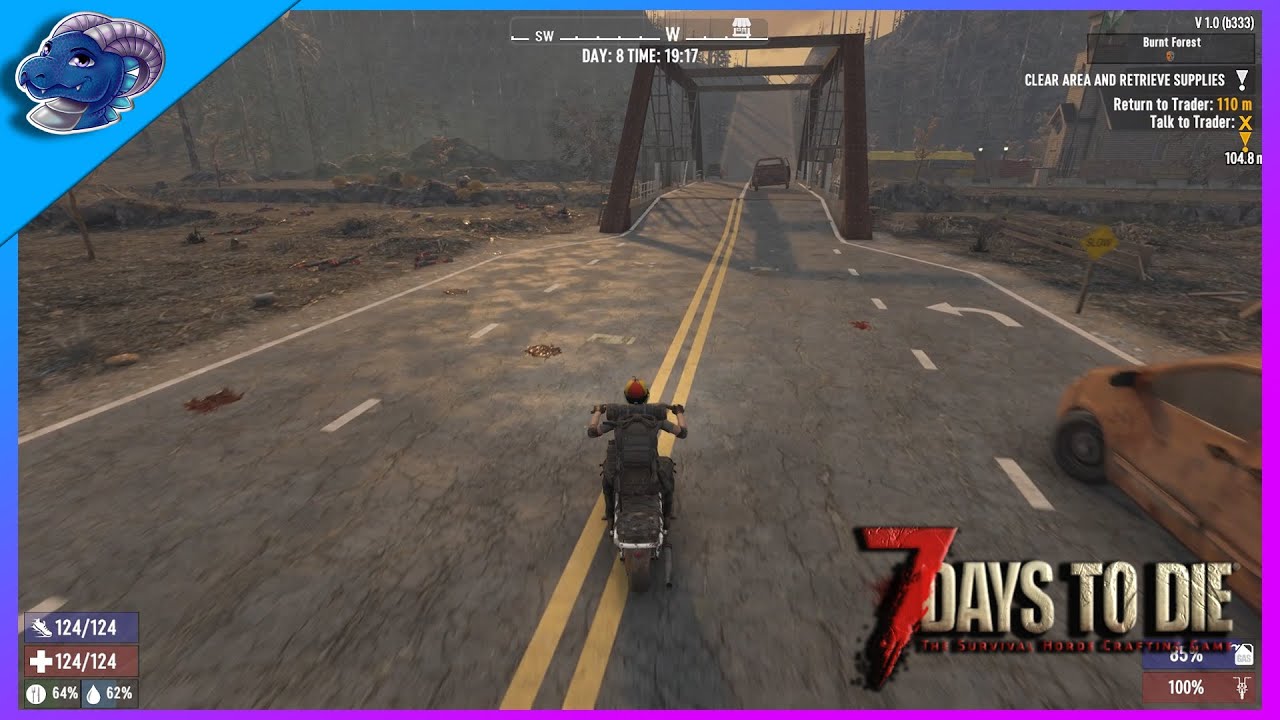 Time for Minibike Ep 6 7 Days to Die 1.0