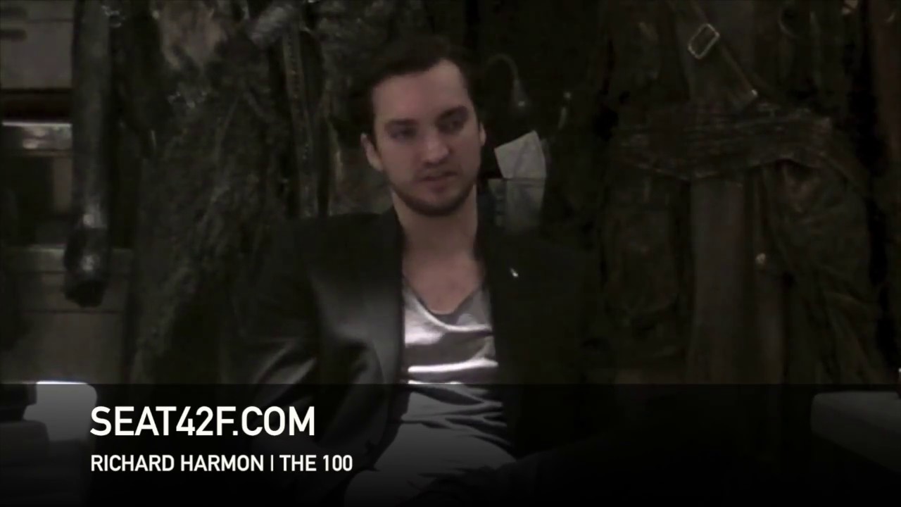 Richard Harmon The 100 Set Visit Interview