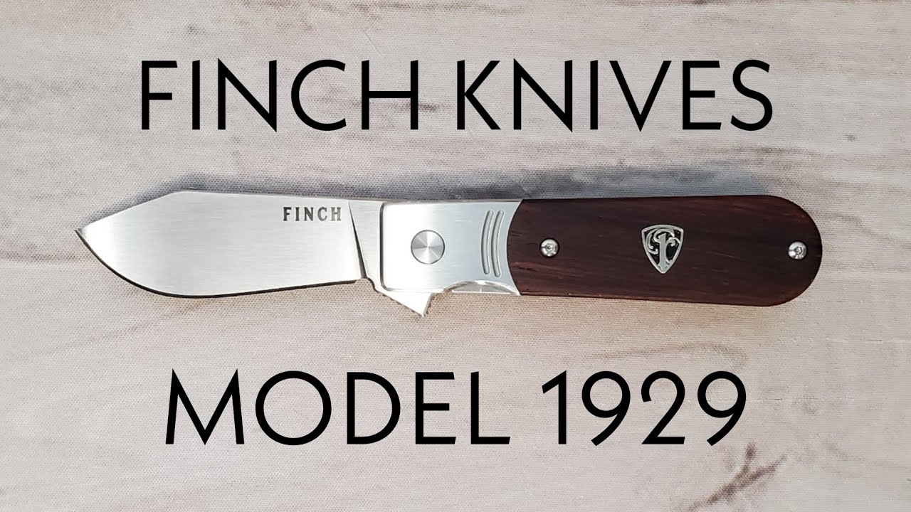 The Finch Knives Model 1929 Pocketknife:  A Classic Mild Mannered Review