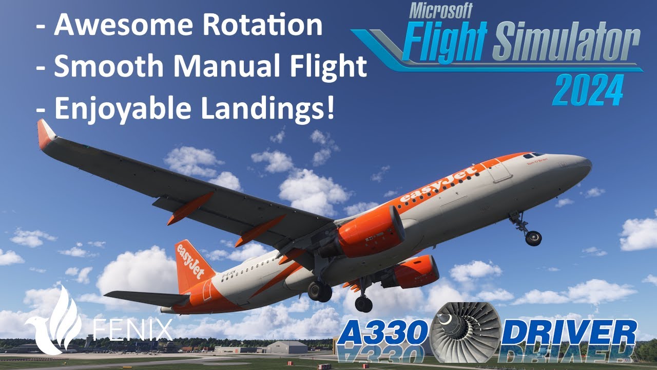 How GOOD does the Fenix A320 BFU REALLY FLY & LAND? STORMY TRAFFIC PATTERN WORK | Real Airbus Pilot